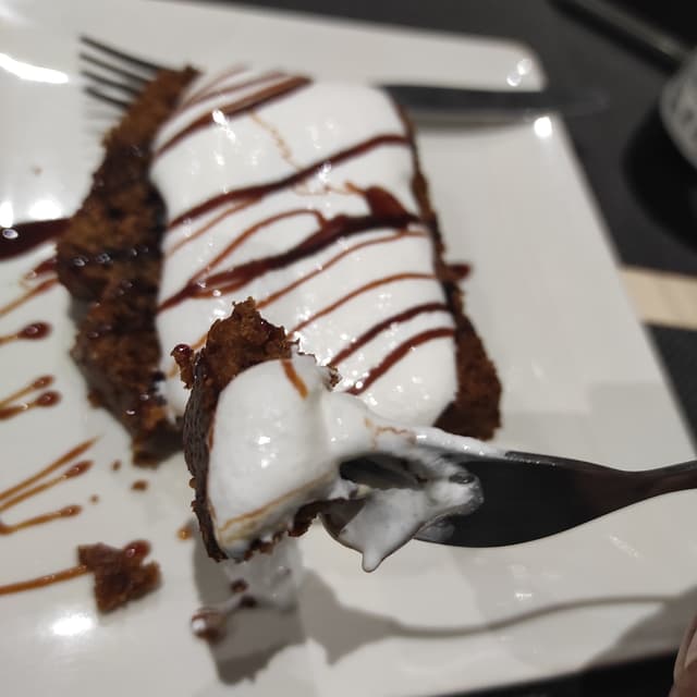 「Carrot cake」の料理の写真