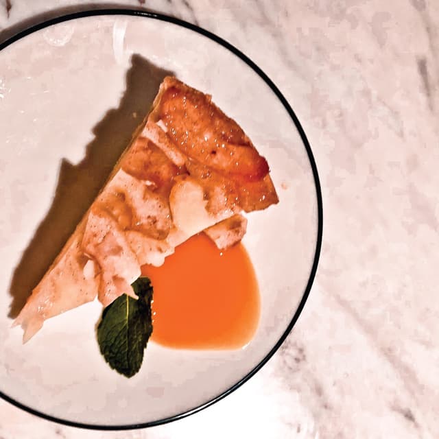 Foto del piatto “Vegan Apple Tart”