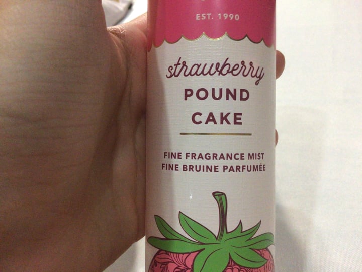 Strawberry pound cake body mist review hotsell