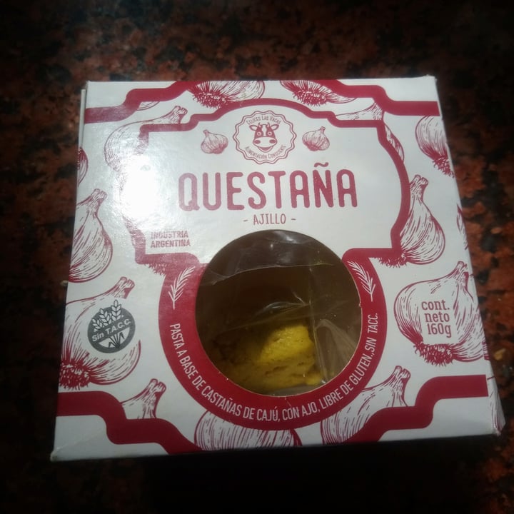 photo of Felices Las Vacas Questaña Queso Vegano al Ajillo shared by @enoughisenough on  23 Aug 2020 - review