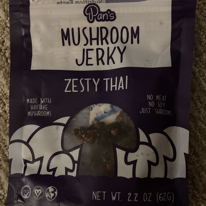 photo of Panco Mushroom Jerky shared by @amberly42 on  03 Jan 2022 - review