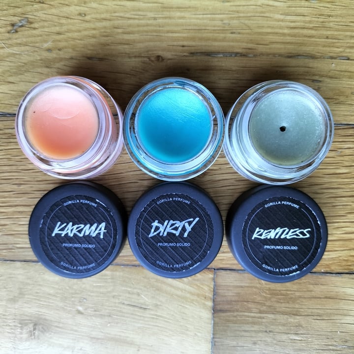 photo of LUSH Fresh Handmade Cosmetics Solid Perfume shared by @blueemarble on  01 May 2022 - review