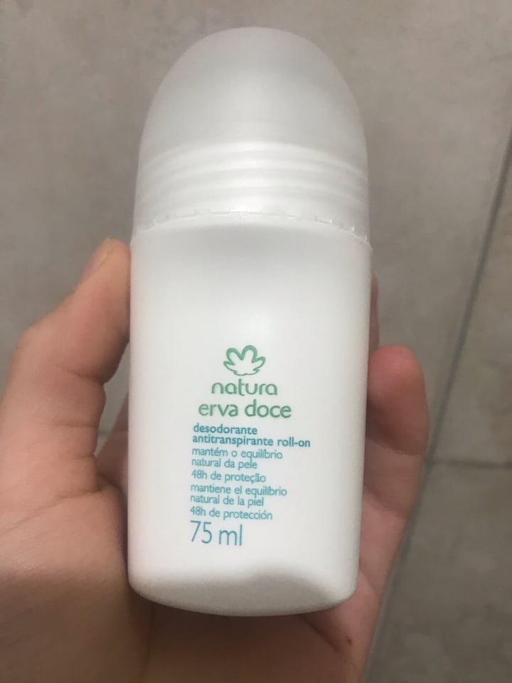 photo of Natura Antitranspirante roll on shared by @cande03 on  19 Sep 2019 - review