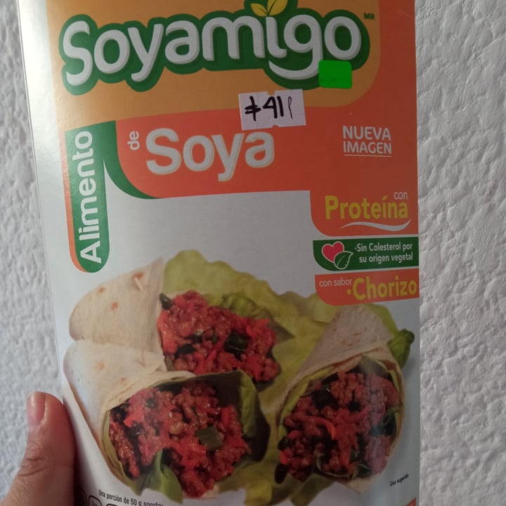 review photo of Soyamigo Alimento a Base de Soya sabor Chorizo shared by @aleavleon on 02 Mar 2021 - review