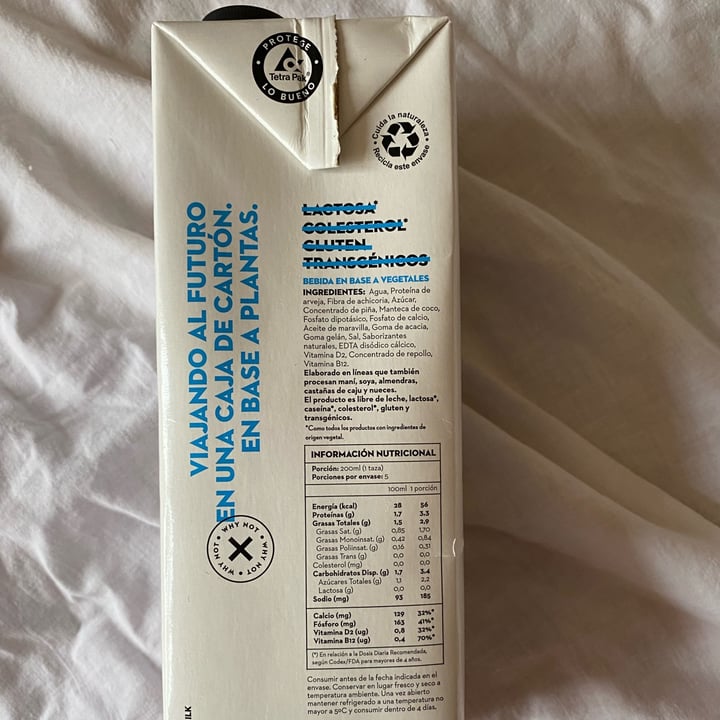 photo of NotCo Not Milk 2% Reduced Fat shared by @mauradiaz on  13 Dec 2021 - review
