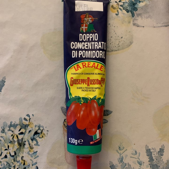 review photo of La reale Doppio concentrato di pomodoro shared by @noemi21sh on 08 Sep 2022 - review