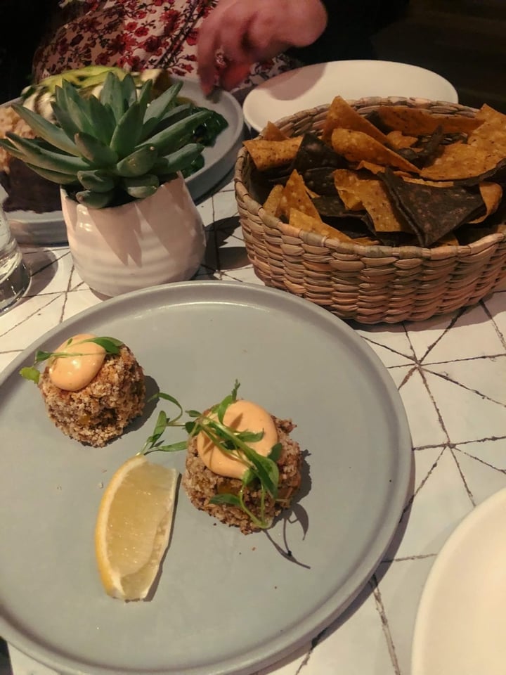 photo of Gracias Madre Crabcakes shared by @veganlita on  02 Jan 2020 - review