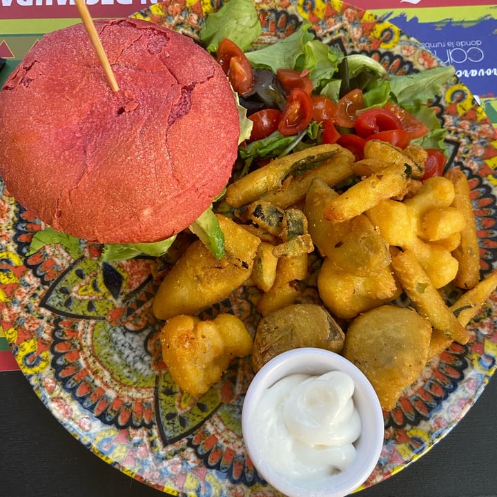 photo of Seventh Mexican Restaurant Vegan Burger shared by @federego77 on  03 Jun 2022 - review