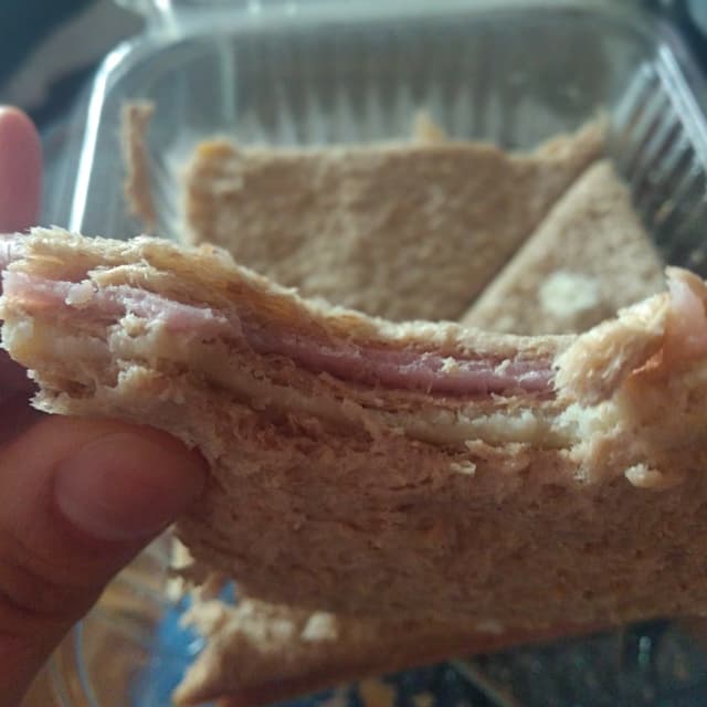 菜肴“Sanwich de miga integral”的照片