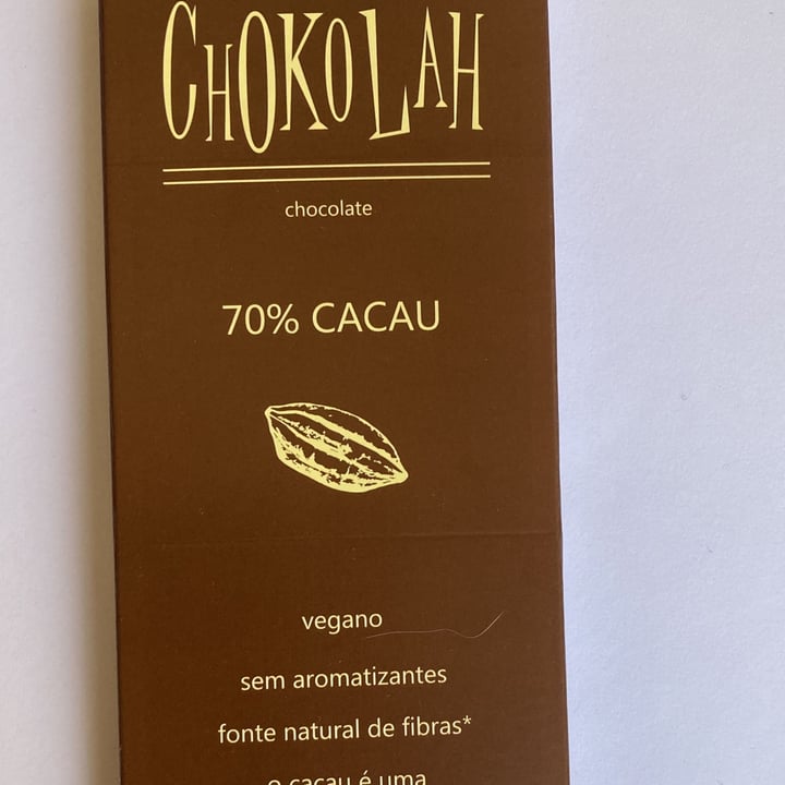 photo of Chokolah Chocolate 70% Cacau shared by @taciha on  21 May 2022 - review