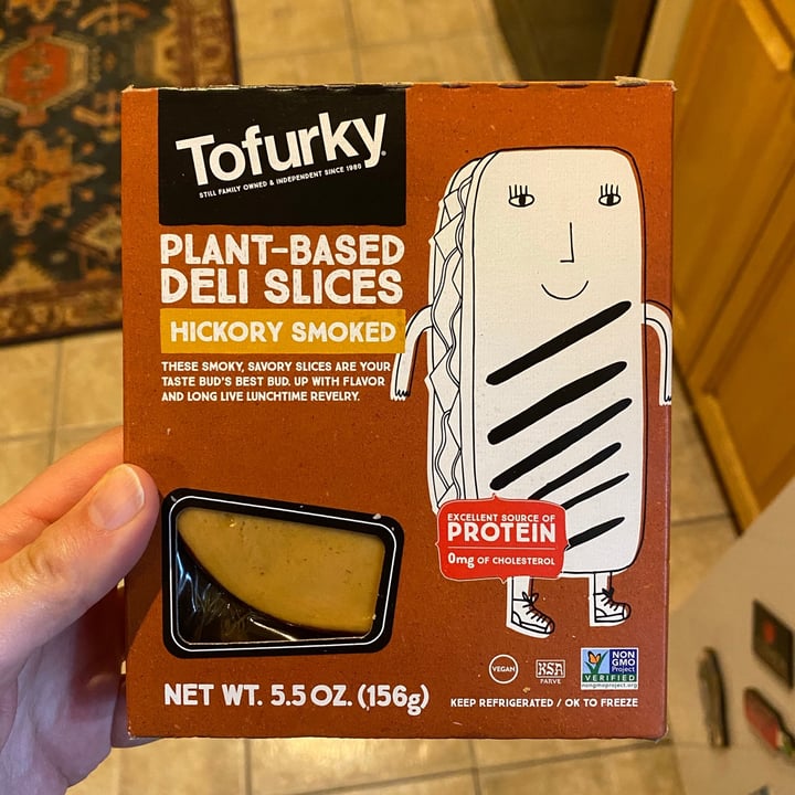 photo of Tofurky Plant Based Deli Slices Hickory  Smoked shared by @jenniferchristine on  25 Dec 2020 - review