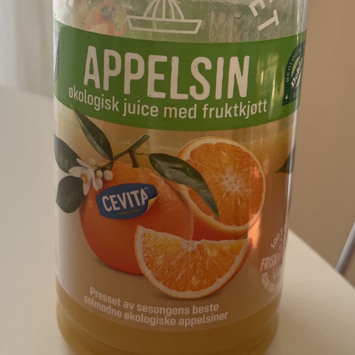 photo of Cevita Økologisk appelsinjuice med fruktkjøtt’ shared by @cami23 on  19 Apr 2022 - review
