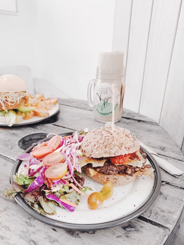 Foto del plato “Hamburguesa Gaia”