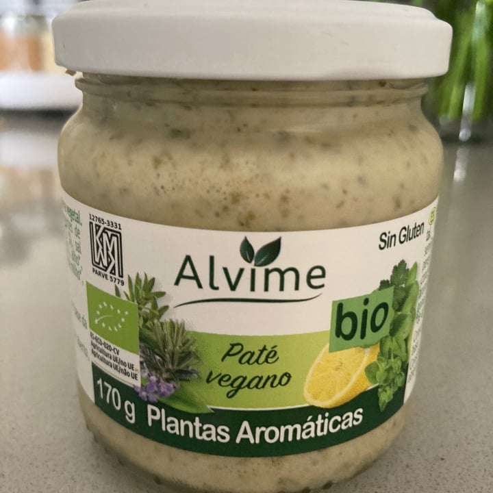 photo of Alvime Paté de plantas aromáticas shared by @plantb on  06 Apr 2021 - review