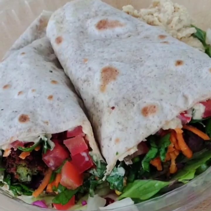 photo of Hans Cocina Natural Wrap de falafel shared by @juanadiluca on  12 Jun 2021 - review