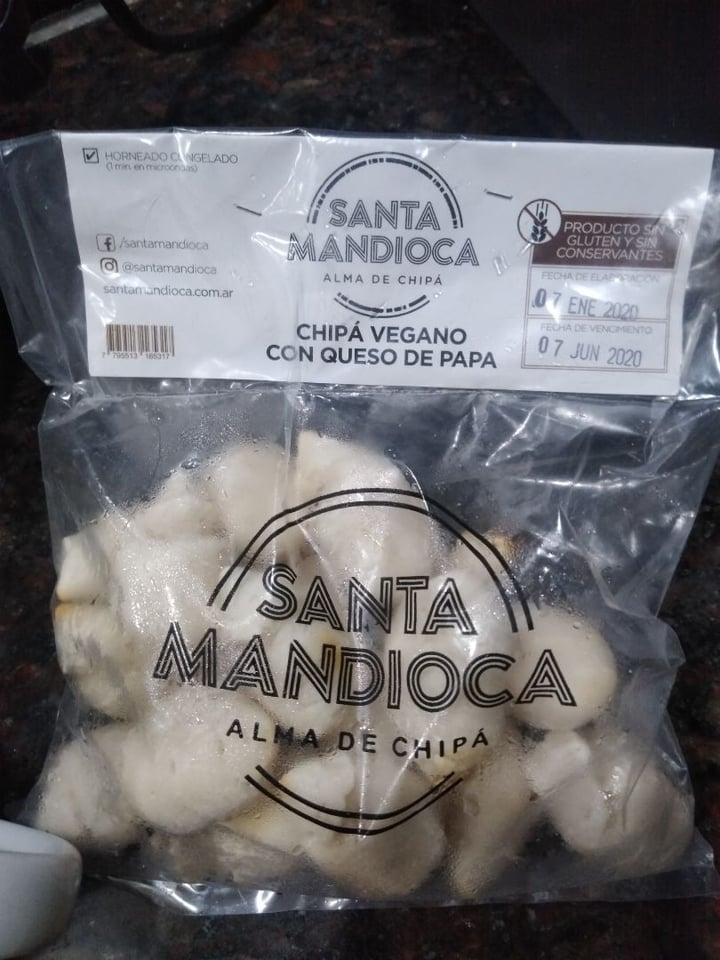 photo of Santa Mandioca Chipa Vegano Con Queso De Papa shared by @ursula on  22 Jan 2020 - review