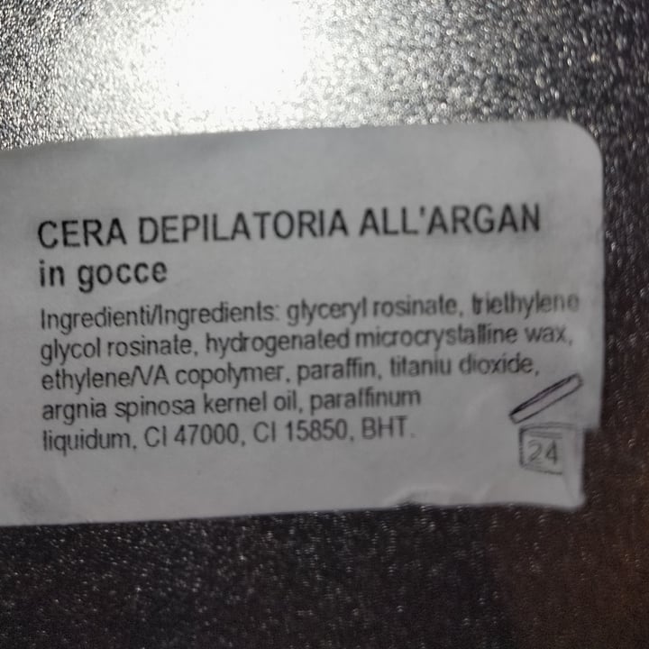 photo of Negozio Leggero Cera depilatoria all'argan shared by @chiara11 on  27 Mar 2022 - review