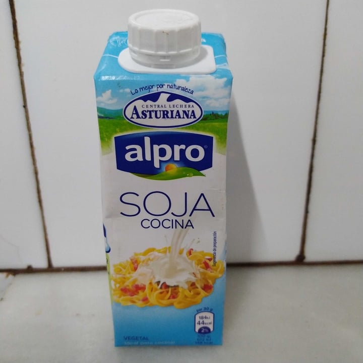photo of Alpro Nata de Soja Cocina shared by @piti on  13 Oct 2020 - review