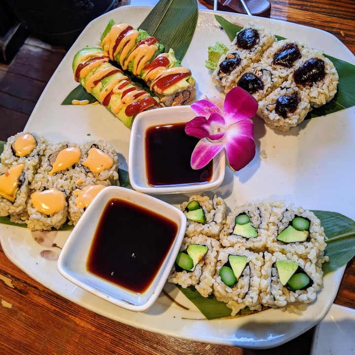 photo of Franchia Vegan Cafe Sushi shared by @kathryncberlin on  17 May 2022 - review