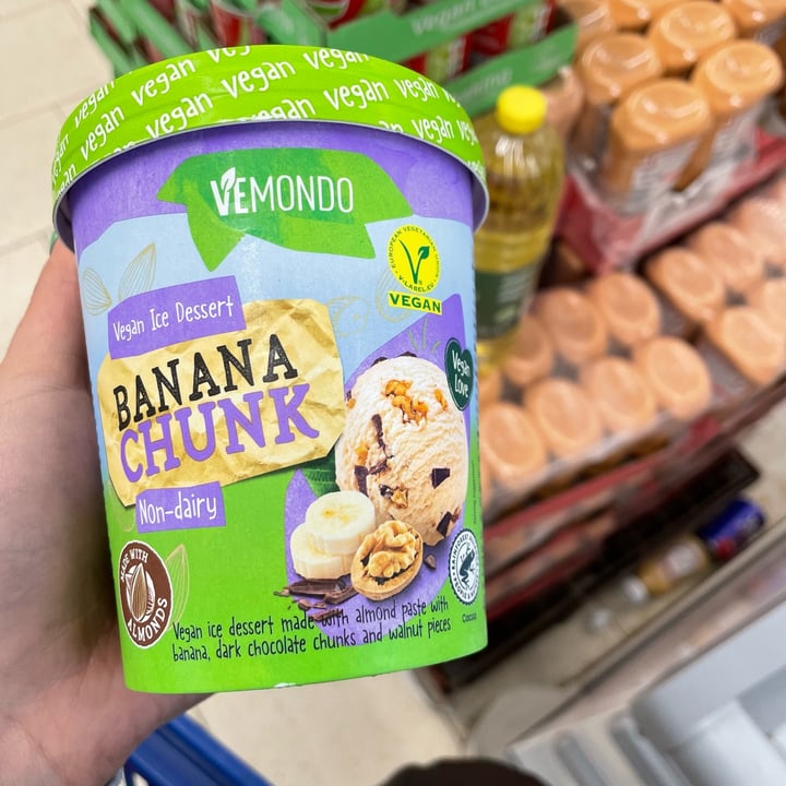 photo of Vemondo  Banana Chunk Ice Cream shared by @appleappleamanda on  02 Oct 2022 - review