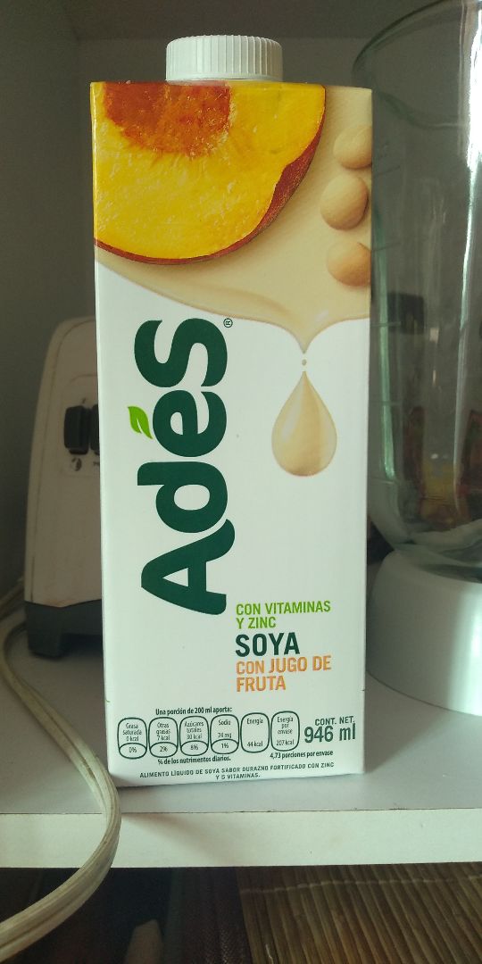 photo of Ades Leche de Soja sabor Durazno shared by @phoenixkuiper on  19 Dec 2019 - review