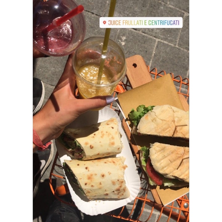 photo of Juice Frullati & Centrifugati Panini shared by @elenam on  30 Jan 2021 - review