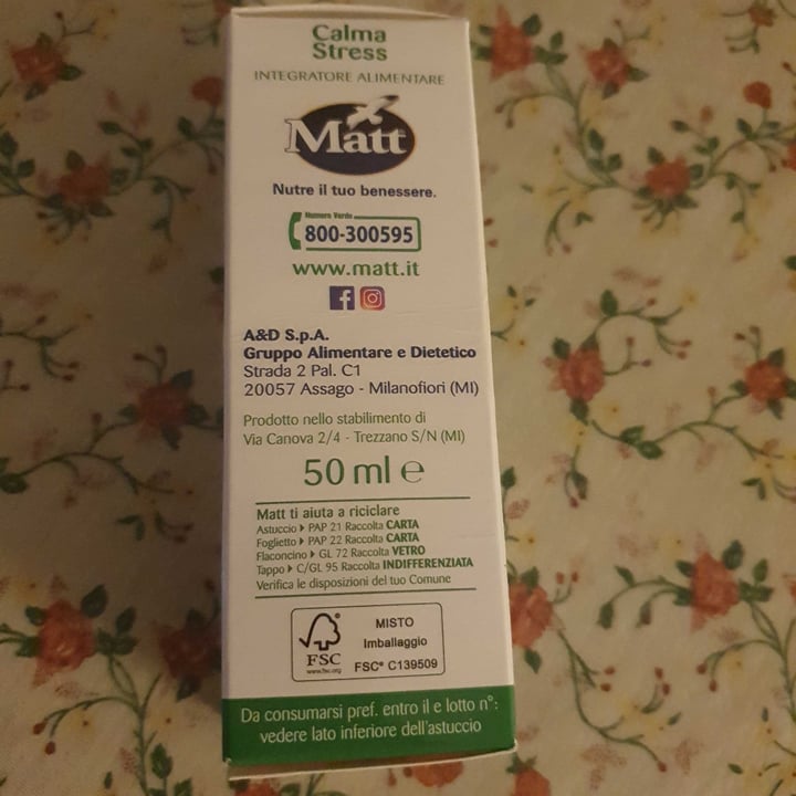 review photo of Matt - Erboristeria Calma Stress shared by @lalla2310 on 28 Jul 2022 - review