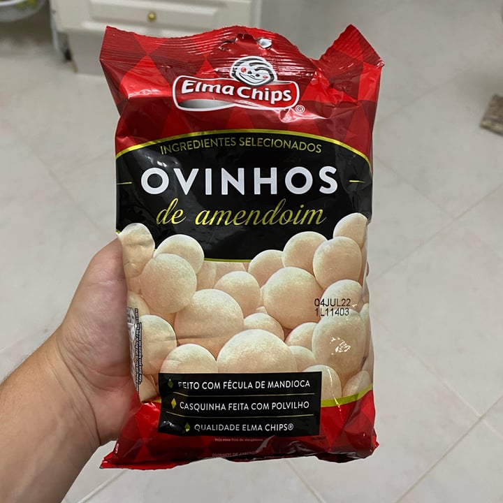 photo of Elma Chips Ovinhos de amendoim shared by @alvchiminazzo on  30 Apr 2022 - review