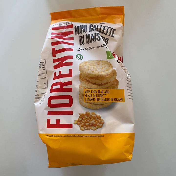 photo of Fiorentini Bio Gallette di Mais shared by @mariamagri on  01 Mar 2022 - review