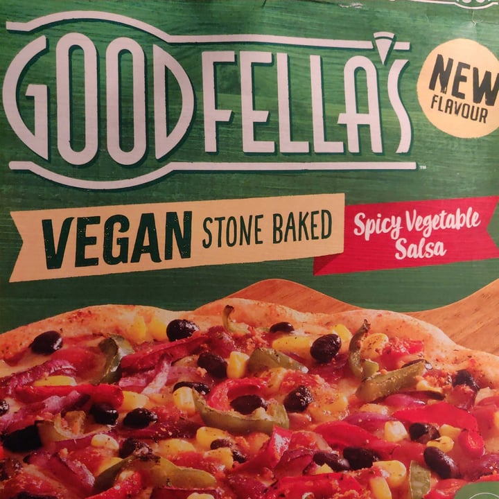 review photo of Goodfella's Spicy Vegetable Salsa Pizza shared by @faincut on 05 May 2020 - review