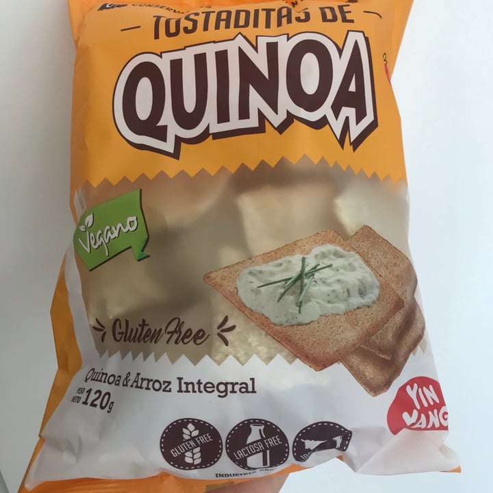 photo of Yin Yang Tostaditas de Quinoa shared by @abrilvs on  25 May 2021 - review