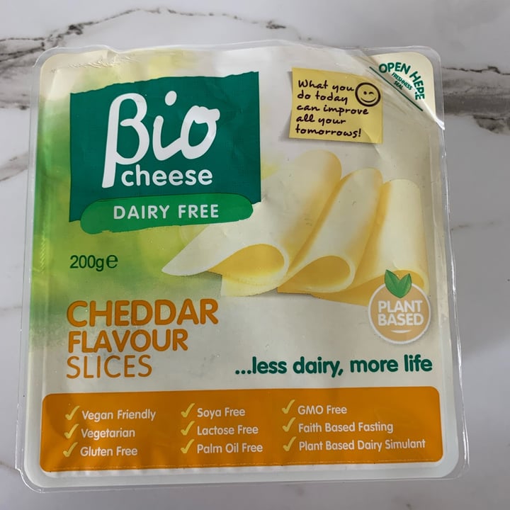 photo of Bio Cheese Cheddar Flavour Slices shared by @graiece on  28 Sep 2021 - review