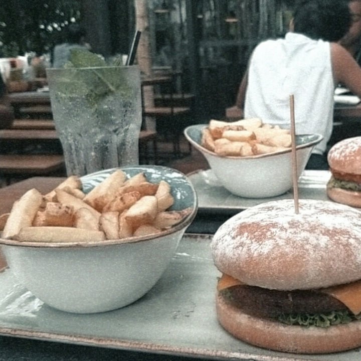 photo of Hans Im Glück German Burgergrill Kutscher - Spicy Patty with grilled vegetable tartare & rocket leaves shared by @tnahar on  02 Jun 2020 - review