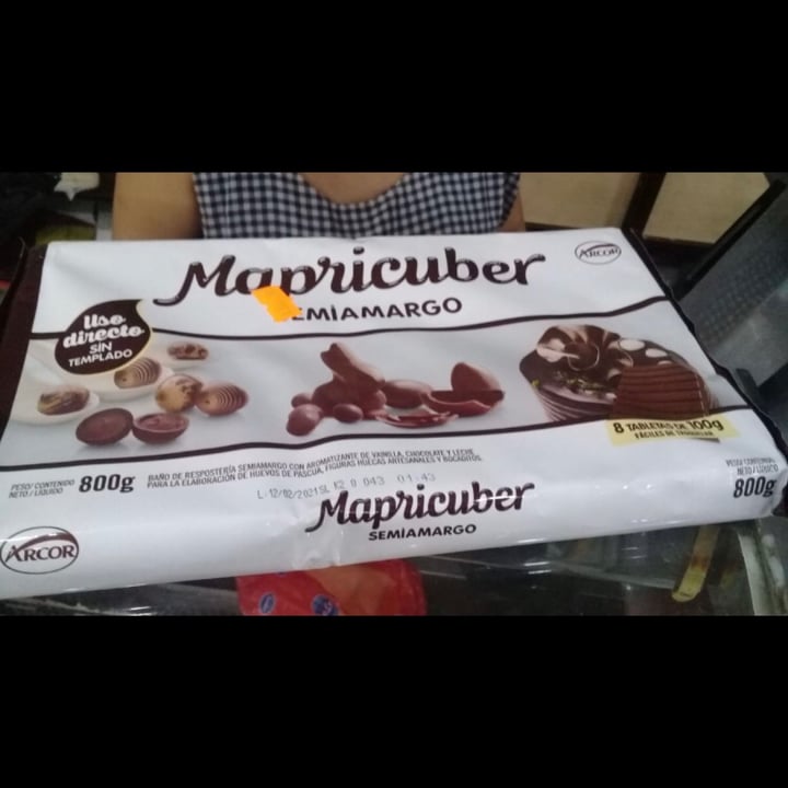 review photo of Arcor Chocolate Semiamargo shared by @melanymoreno on 20 Aug 2020 - review