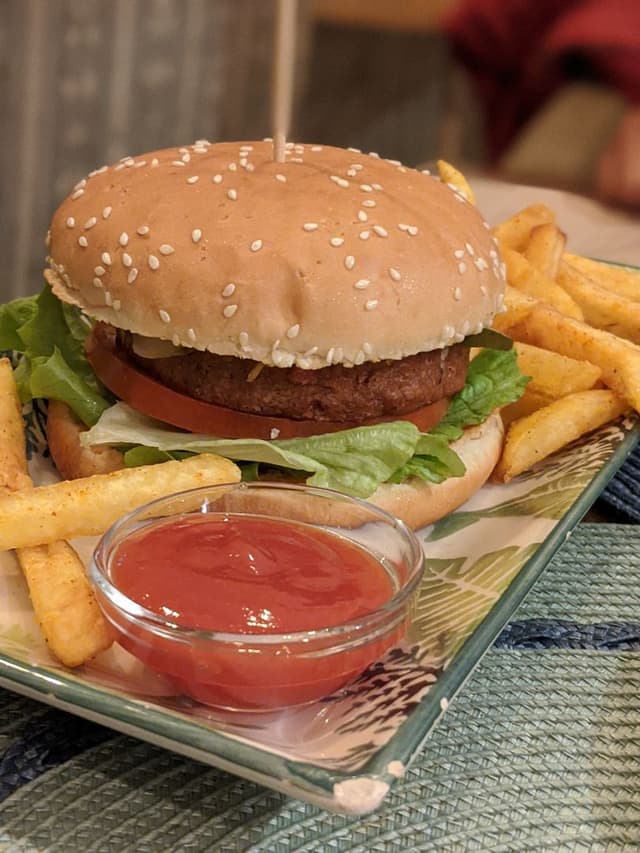 Photo of the dish “Pea Burger”