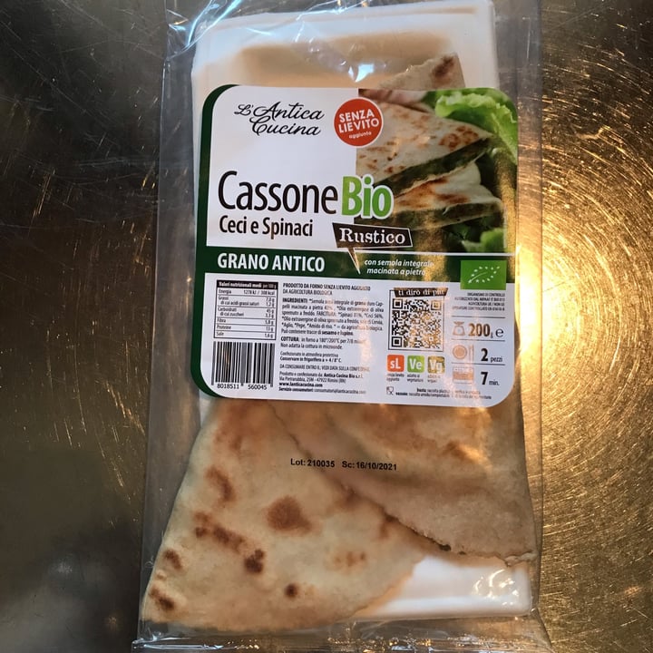 photo of L' Antica Cucina Cassone Bio Ceci E Spinaci shared by @marghesavasta on  29 Sep 2021 - review