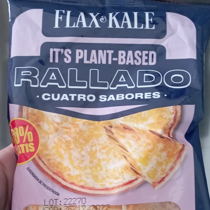 photo of Flax & Kale Rallado estilo cuatro quesos shared by @zahiathommy on  22 Oct 2022 - review