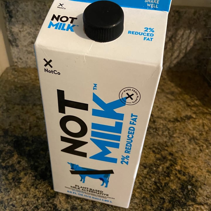 photo of NotCo Not Milk 2% Reduced Fat shared by @mayflowergirl on  03 Jul 2021 - review