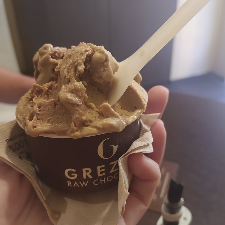 review photo of Grezzo Raw Chocolate Gelato Mandorla E Caffè shared by @krityns on 24 Jun 2021 - review