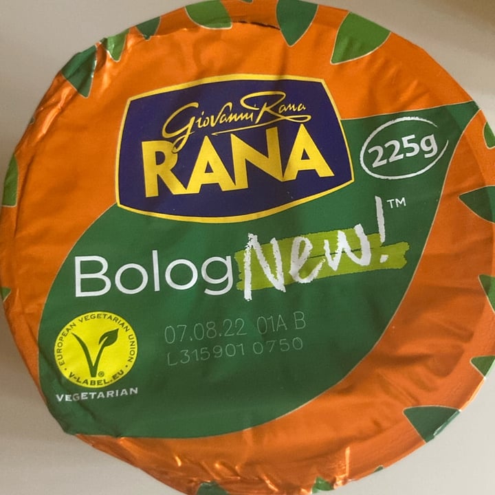 photo of Giovanni Rana Ragù Vegetale Bolognew shared by @giusuveg on  04 Jul 2022 - review