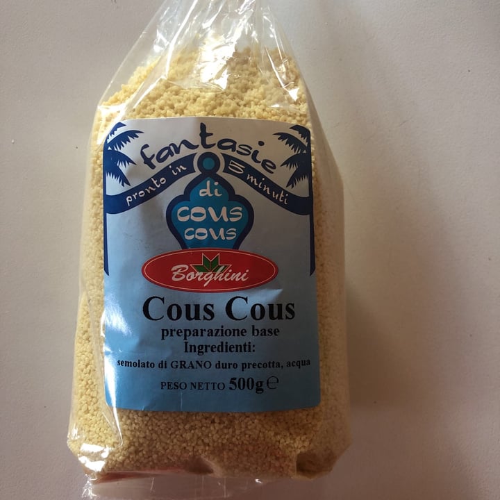 photo of Borghini Cous Cous shared by @santuariocapra on  30 Aug 2021 - review