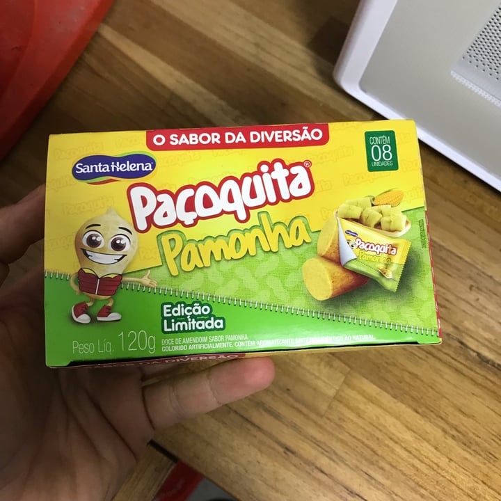 review photo of Santa Helena Paçoquita Sabor Pamonha shared by @rogeriobado on 28 Sep 2022 - review