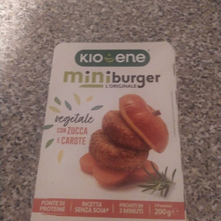 review photo of Kioene mini burger carota e zucca shared by @pieraravi on 29 May 2022 - review