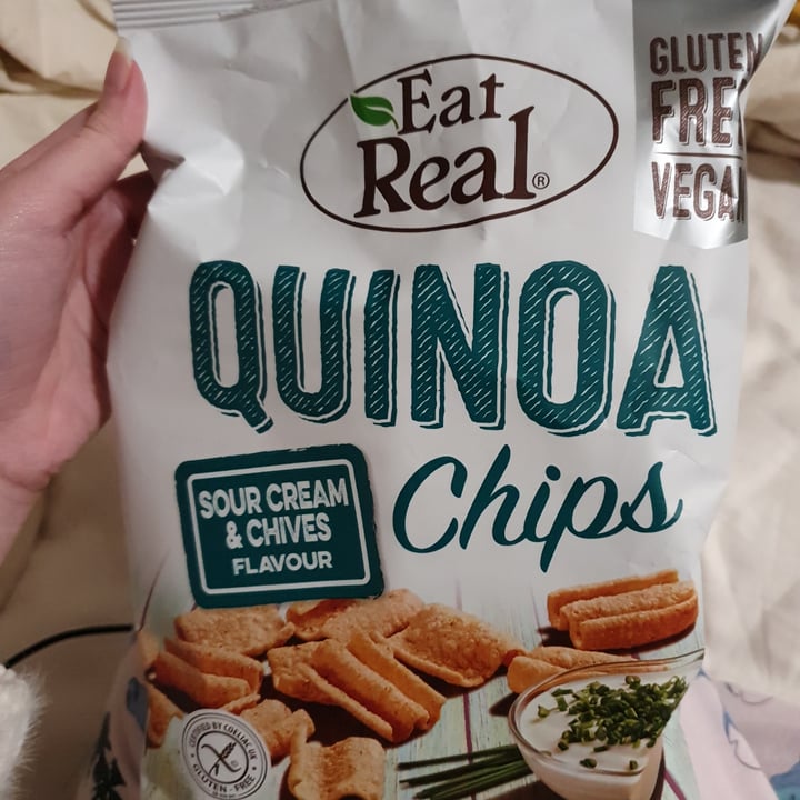 photo of Eat Real Sour Cream and Chives Quinoa Chips shared by @lilith21 on  05 Jan 2021 - review