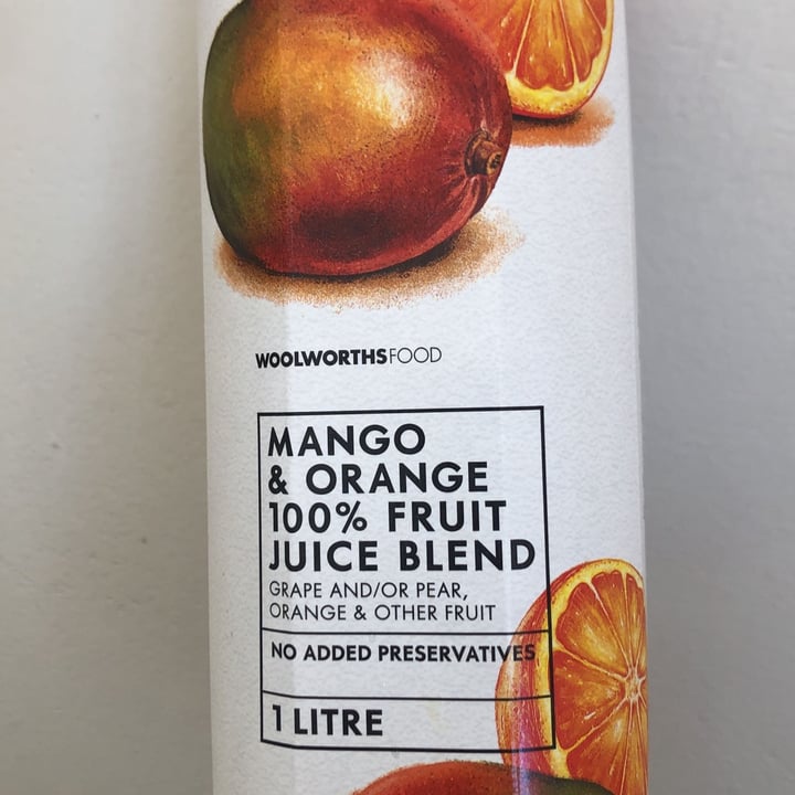 review photo of Woolworths Food 100% mango and orange juice shared by @malinks on 22 Nov 2021 - review