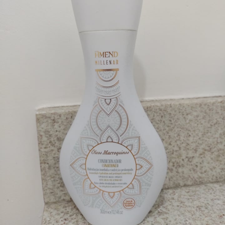 review photo of Amend Millenar Óleos Marroquinos Condicionador shared by @amandanalu on 10 May 2022 - review