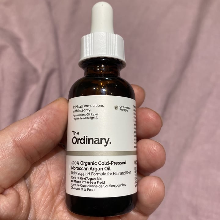 photo of The Ordinary 100% Organic Cold-Pressed Moroccan Argan Oil shared by @anjkb on  26 Jun 2021 - review