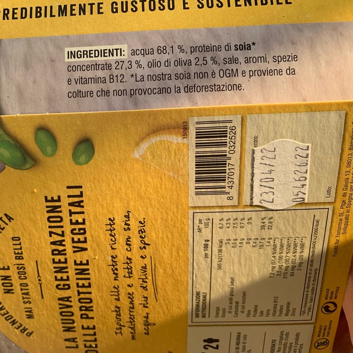 review photo of Heura Chunks Originali shared by @kiara1708 on 14 Apr 2022 - review