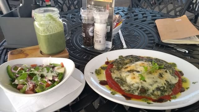 Foto del plato “The big vegan”