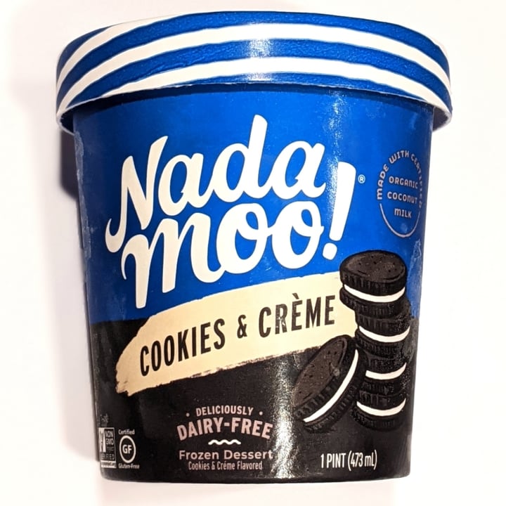 photo of NadaMoo! Cookie's & Cream Ice Cream shared by @veggieassassin on  04 Mar 2021 - review